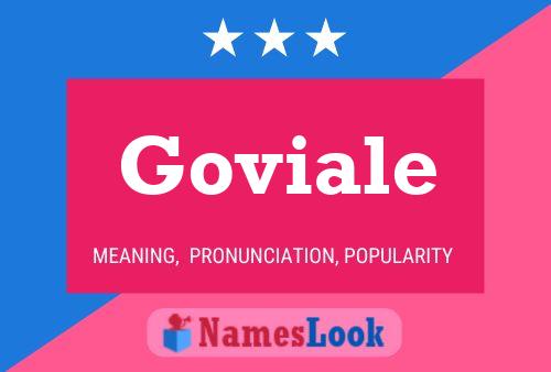 Постер имени Goviale