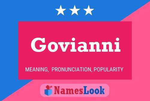 Постер имени Govianni