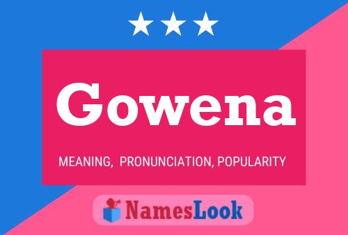 Постер имени Gowena