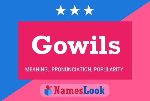 Постер имени Gowils