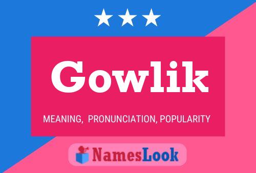 Постер имени Gowlik