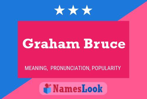 Постер имени Graham Bruce