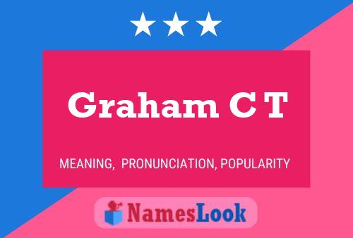 Постер имени Graham C T