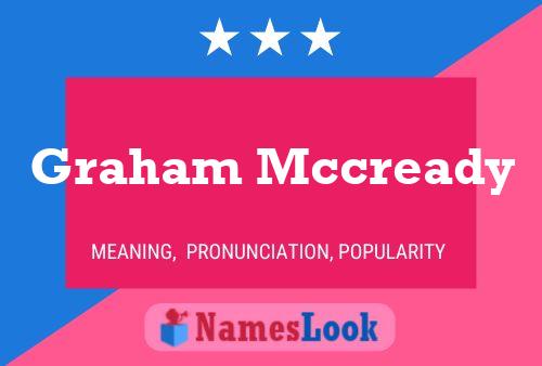 Постер имени Graham Mccready