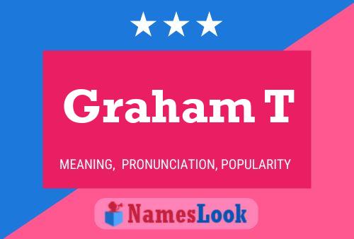 Постер имени Graham T