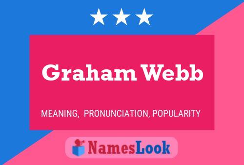 Постер имени Graham Webb