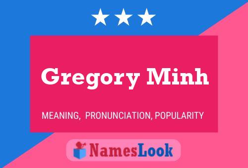 Постер имени Gregory Minh