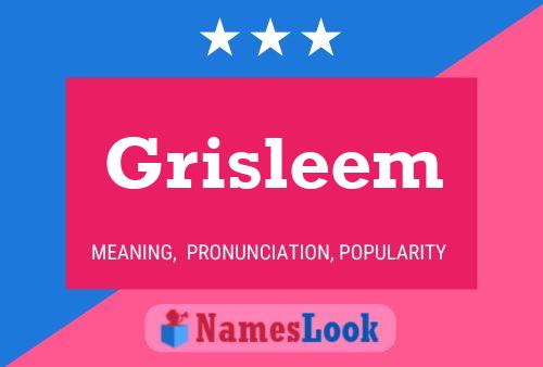 Постер имени Grisleem