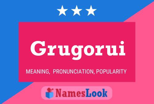 Постер имени Grugorui