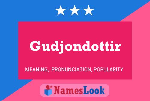 Постер имени Gudjondottir