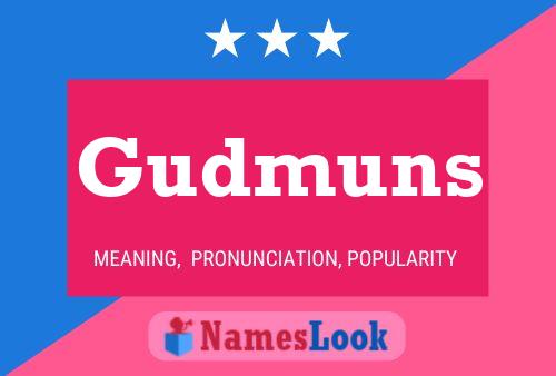 Постер имени Gudmuns