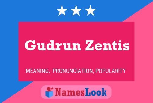 Постер имени Gudrun Zentis