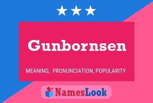 Постер имени Gunbornsen