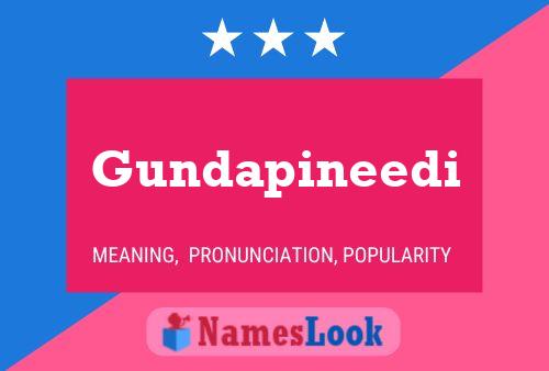 Постер имени Gundapineedi