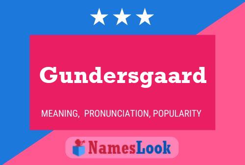 Постер имени Gundersgaard