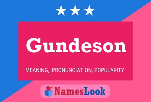 Постер имени Gundeson