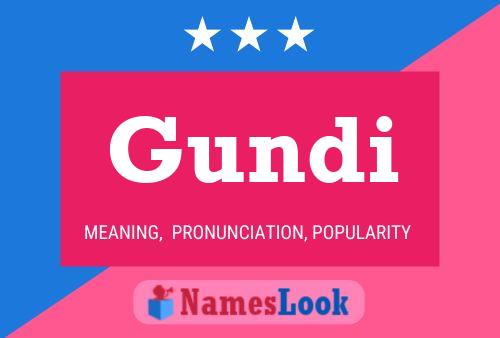 Постер имени Gundi