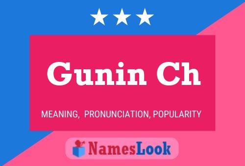 Постер имени Gunin Ch