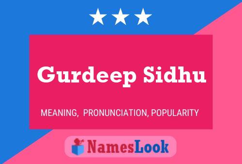 Постер имени Gurdeep Sidhu