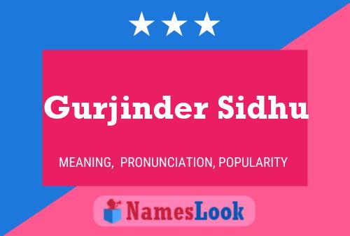 Постер имени Gurjinder Sidhu