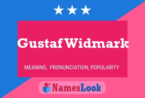 Постер имени Gustaf Widmark