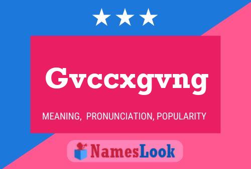 Постер имени Gvccxgvng