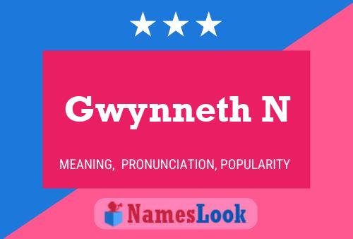 Постер имени Gwynneth N