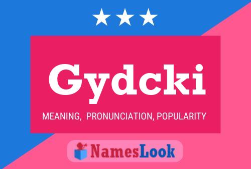 Постер имени Gydcki