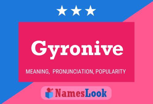 Постер имени Gyronive