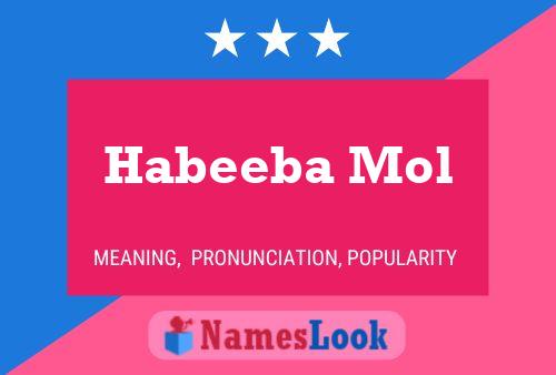 Постер имени Habeeba Mol