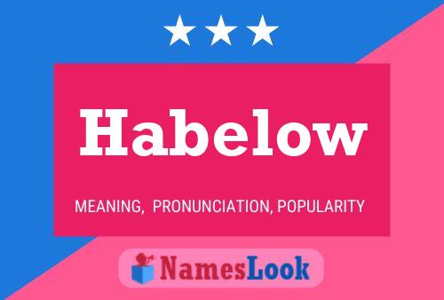 Постер имени Habelow