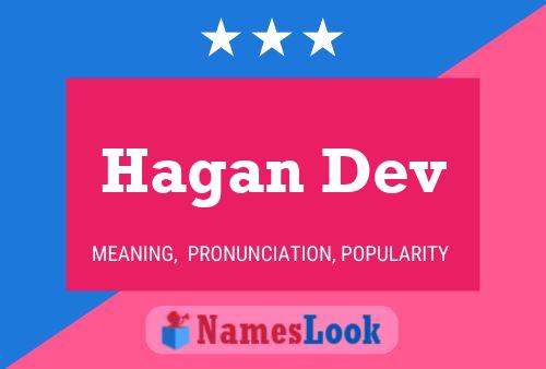 Постер имени Hagan Dev