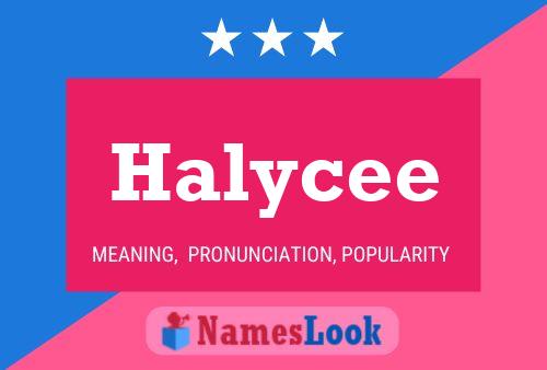 Постер имени Halycee