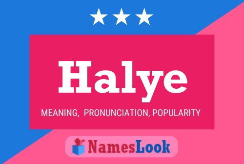 Постер имени Halye