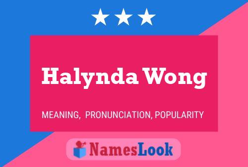 Постер имени Halynda Wong