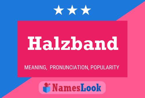 Постер имени Halzband