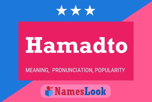 Постер имени Hamadto