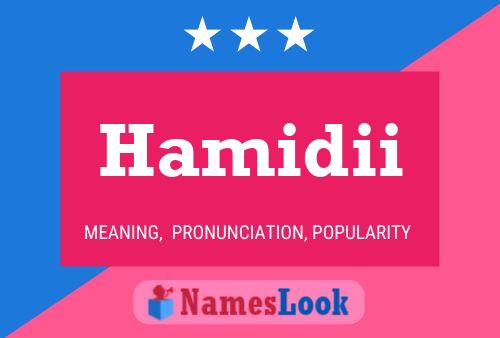 Постер имени Hamidii