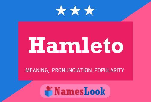 Постер имени Hamleto