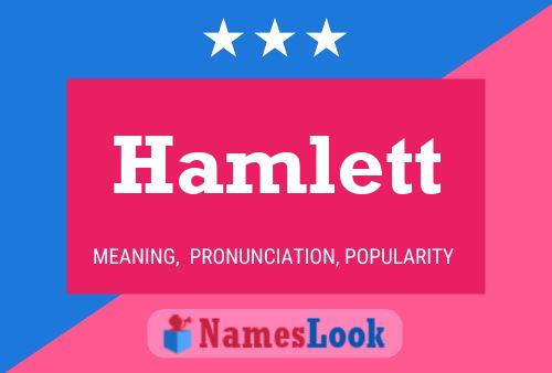 Постер имени Hamlett