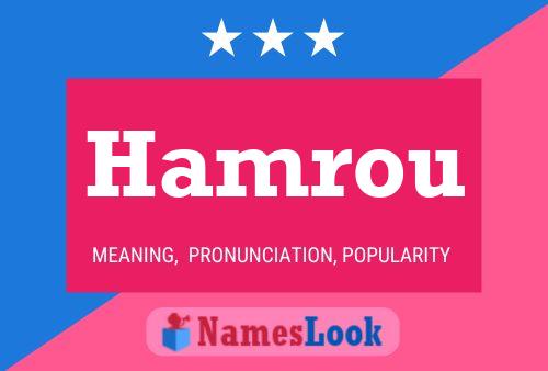 Постер имени Hamrou