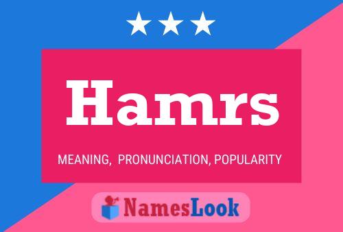 Постер имени Hamrs