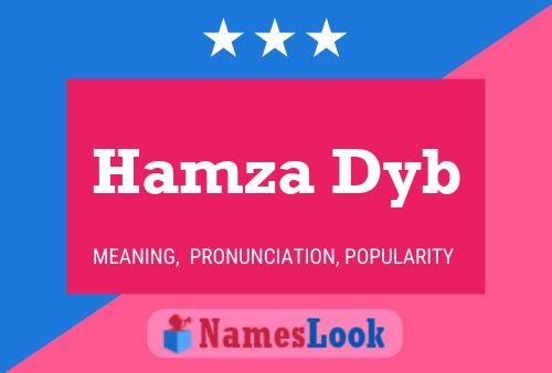 Постер имени Hamza Dyb