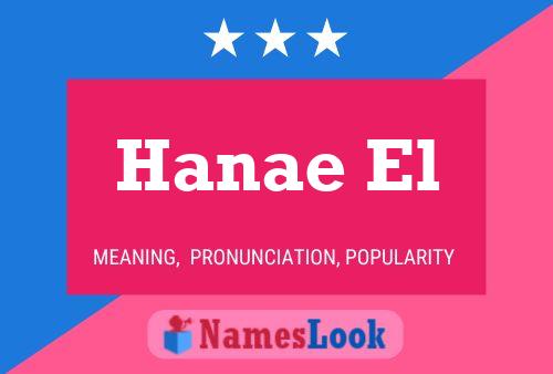 Постер имени Hanae El