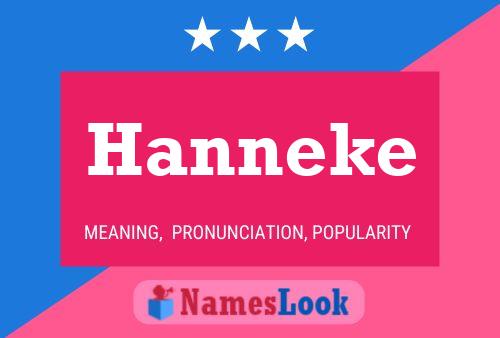 Постер имени Hanneke