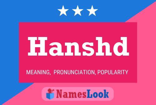 Постер имени Hanshd