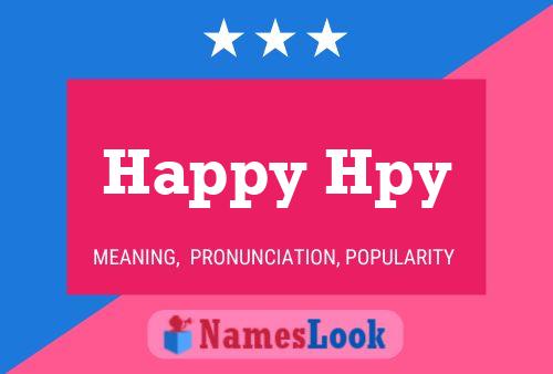 Постер имени Happy Hpy