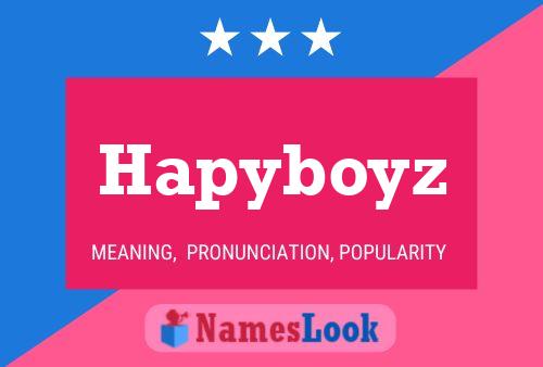 Постер имени Hapyboyz