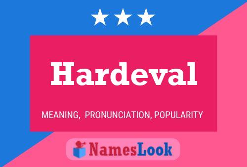 Постер имени Hardeval