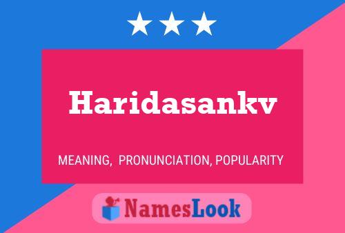 Постер имени Haridasankv